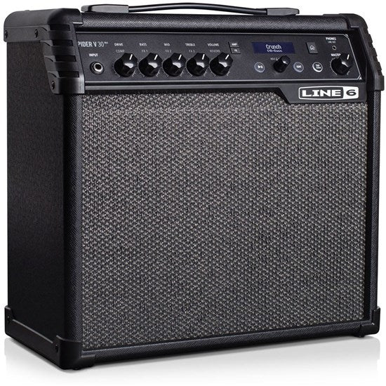 Line 6 Spider V 30 MkII Guitar Amp Combo w/ Over 200 Amps, Cabs & FX 1x8" Speaker (30W)