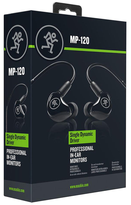 Mackie MK-MP-120 Single Dynamic Driver Professional In-Ear Monitors