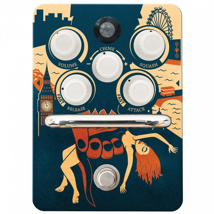 Orange Kongpressor Class A Compression Pedal