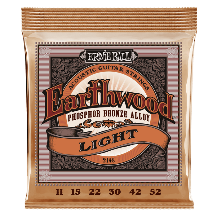 Ernie Ball Earthwood Medium Light Phosphor Bronze Alloy - Pedal Empire