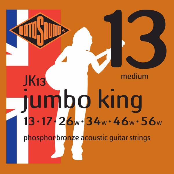 Rotosound Jumbo King Acoustic Strings - Pedal Empire