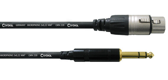 Cordial CFM-9FV 9m XLR to TRS - Pedal Empire