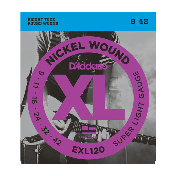 D'Addario EXL Nickel Wound Electric Strings - Pedal Empire