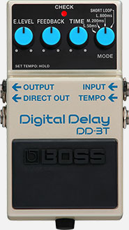 Boss DD-3T Digital Delay w/ Tap Tempo - Pedal Empire