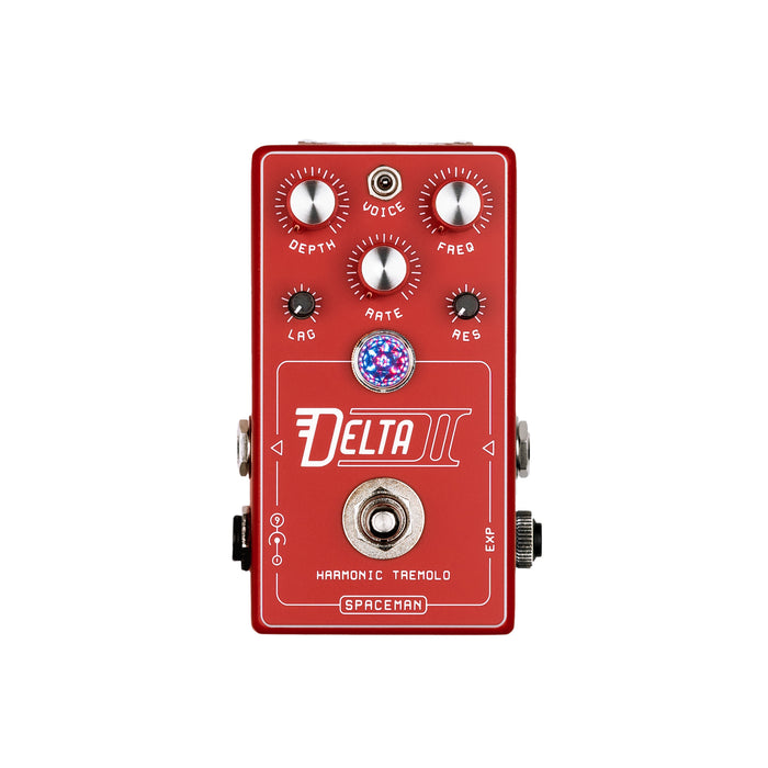 Spaceman Effects Delta II Harmonic Tremolo - Red