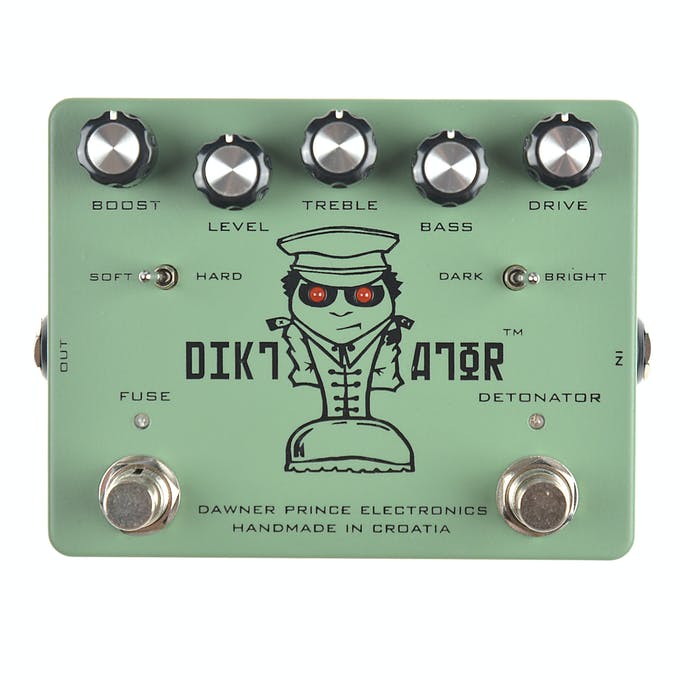 DAWNER PRINCE DIKTATOR Preamp/OD/Distortion - Pedal Empire