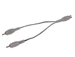 CIOKS Parallel Adapter Flex Current Doubler(sand grey) - 8800 - Pedal Empire