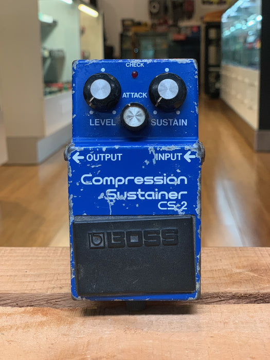 VINTAGE Boss CS-2 Compression Sustainer -1982