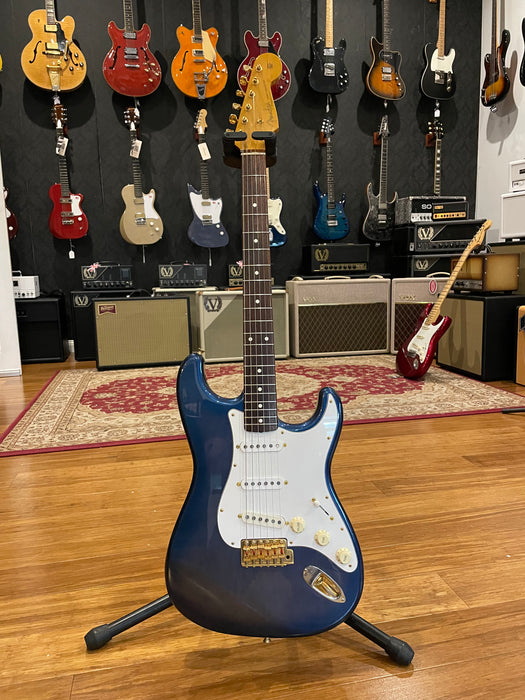Pre Loved Fender Stratocaster St 80 SPL Blue Black Velvet 2002/04
