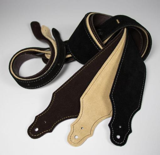 Franklin Strap Purist Suede Guitar Strap 2.5"
