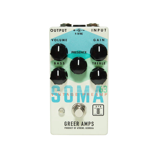 Greer SOMA 63 Vintage Preamp - Pedal Empire