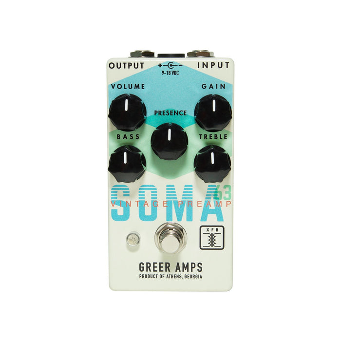 Greer SOMA 63 Vintage Preamp - Pedal Empire
