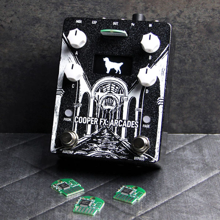 Cooper FX Arcades (With Pastiche Sample Card) - Pedal Empire