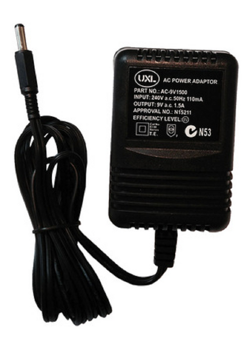 UXL 9V AC 1.5 Amp Power Adapter