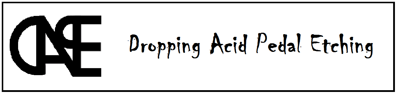 Dropping Acid Pedal Etching - Pedal Empire