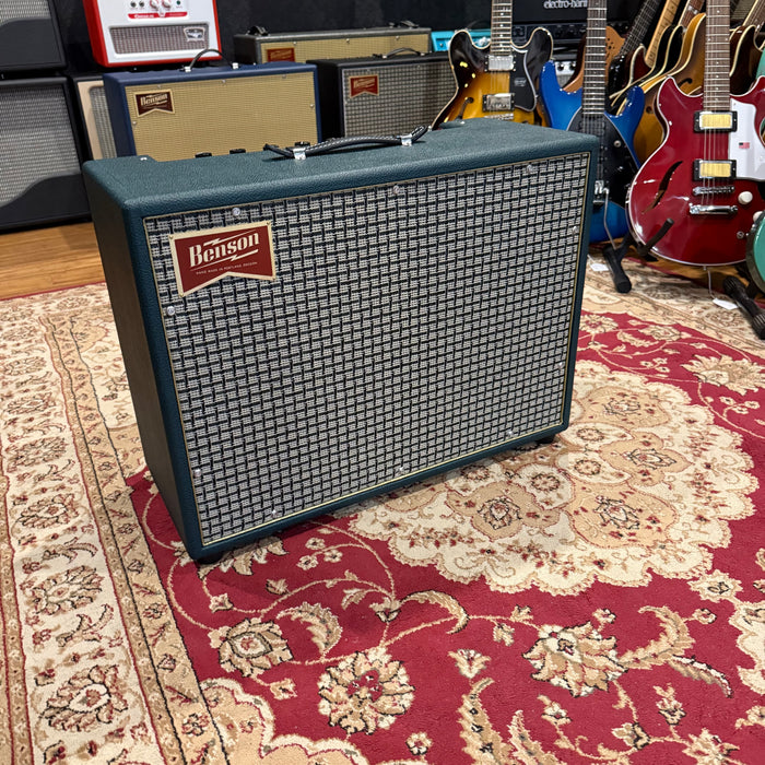 Benson Amps 30w Bellringer Combo - Green Tolex/Checkered Grill