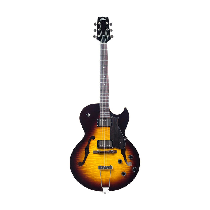 Heritage Standard H-575 Hollow Electric Guitar, Original Sunburst