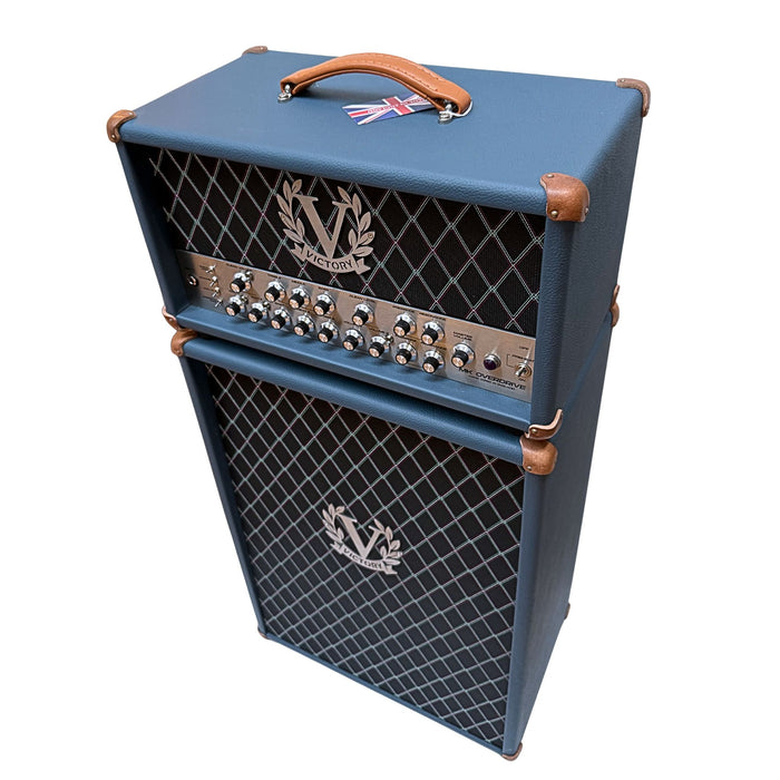 Victory Amplification MK Overdrive Head - Mullard Grampian, Stainless Steel Panel