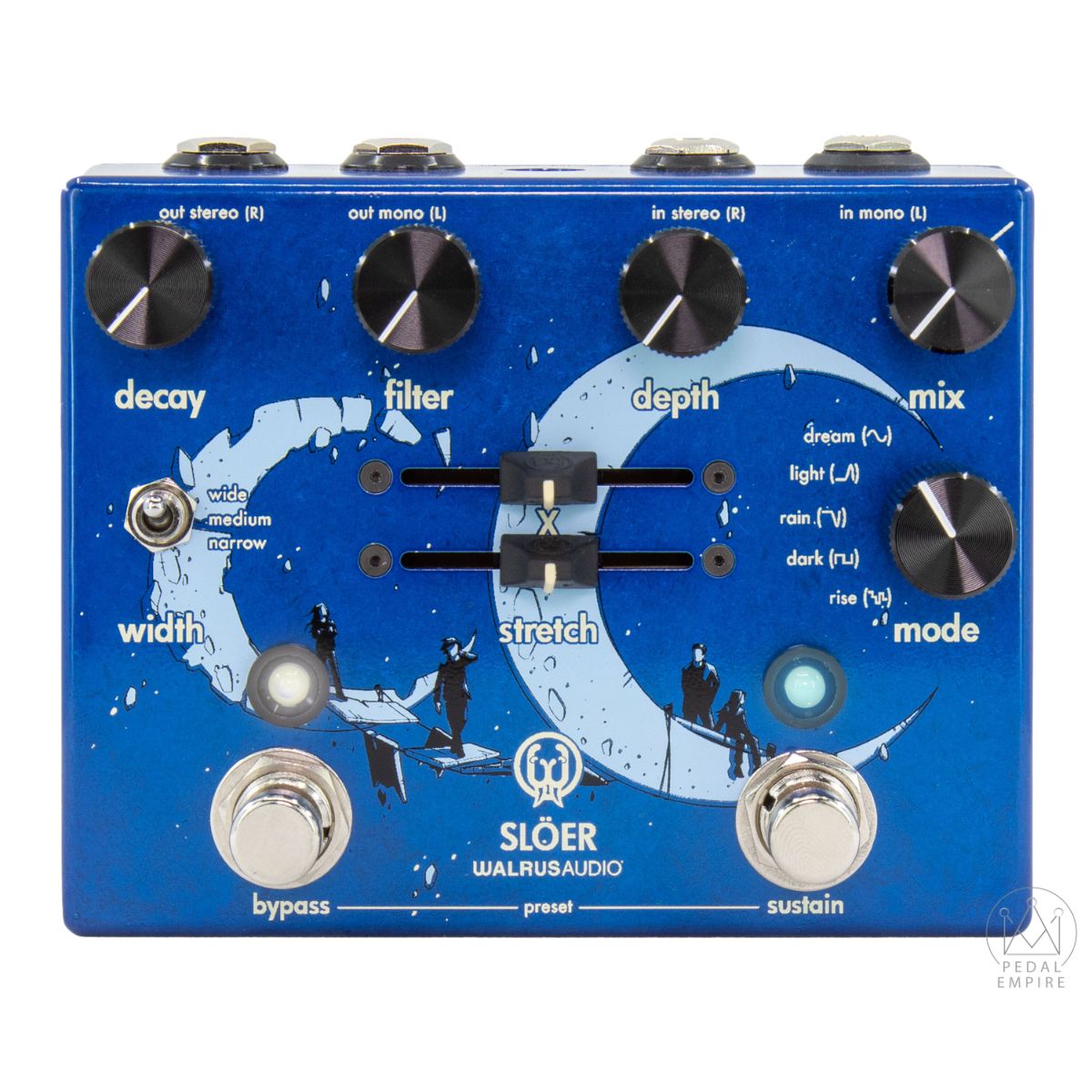 Walrus Audio SLÖER Stereo Ambient Reverb — Pedal Empire