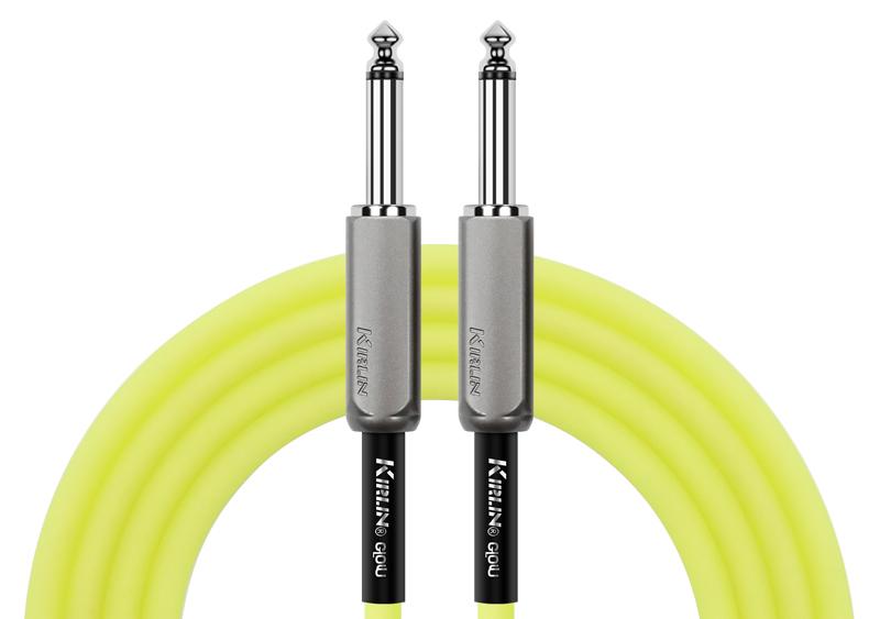Kirlin 20ft Glow Instrument Cable (Solar Pop)