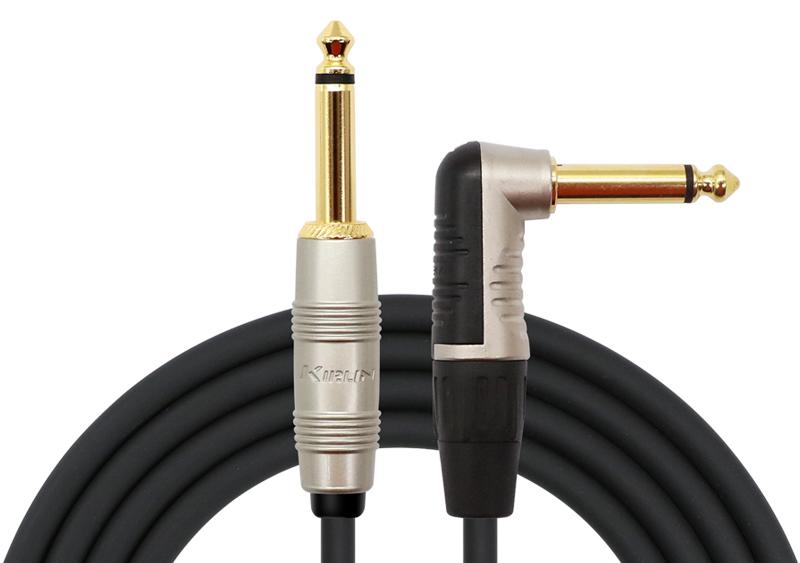 Kirlin 10ft Silent Instrument Cable (RA to Straight)