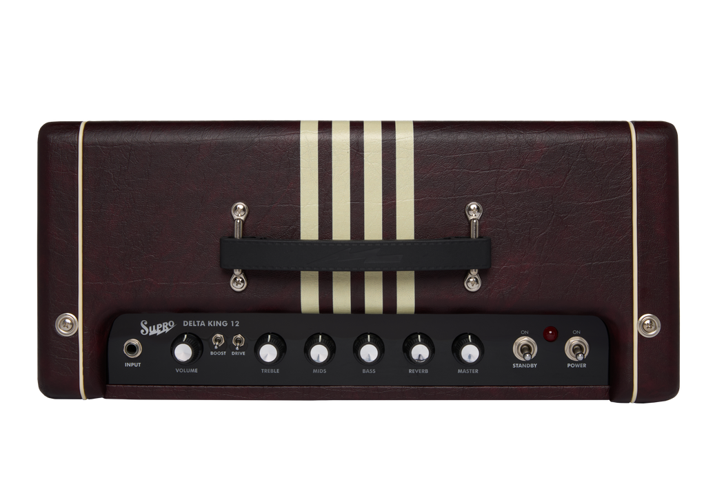 Supro Delta King 12 - Limited Edition Burgundy and Cream Combo Valve Amp