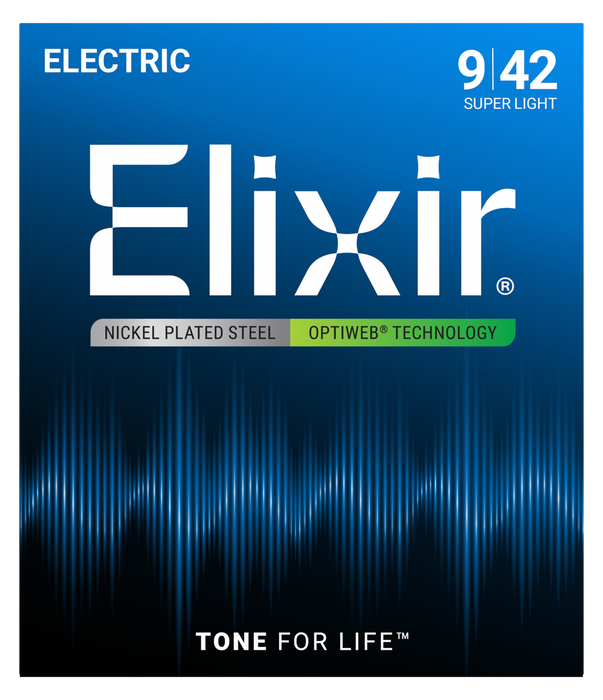 Elixir Optiweb 09-42 Electric Guitar Strings