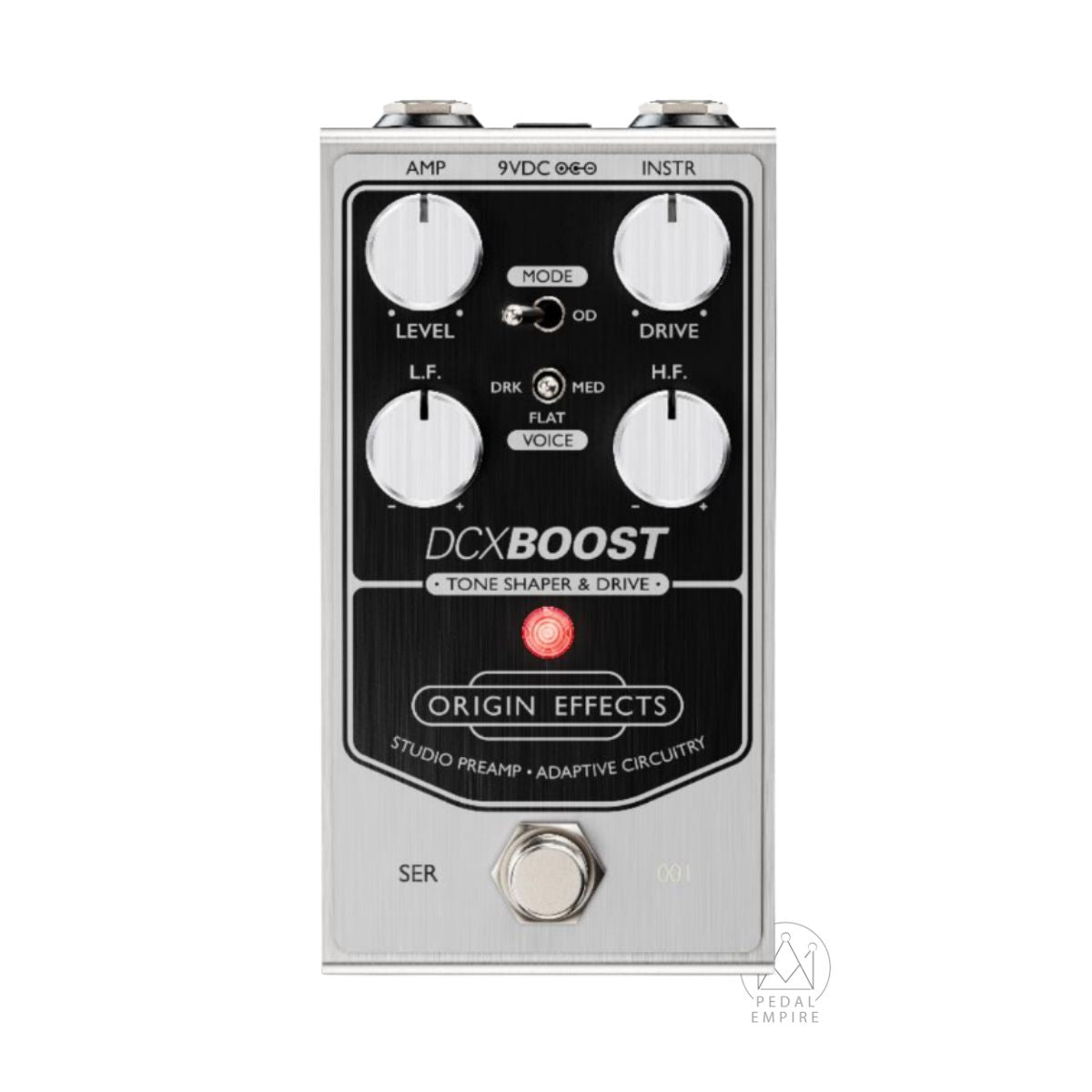 Analog Bass Preamp Origin Effects DCX Bass Tone Shaper & Drive