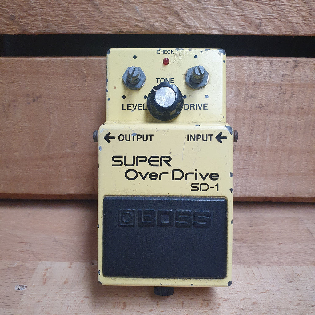 ビンテージ　BOSS SUPER Over Drive SD-1 BOSS SUPER OverDrive SD-1 Pedal | Guitar Center