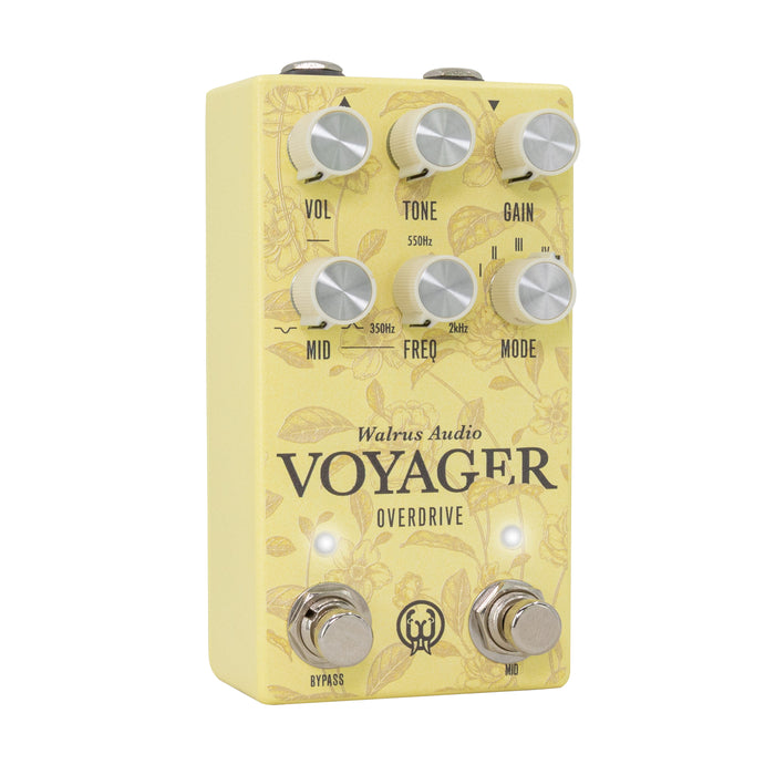 Walrus Audio Voyager Pre-Amp/Overdrive mkII, Floral Series 2024