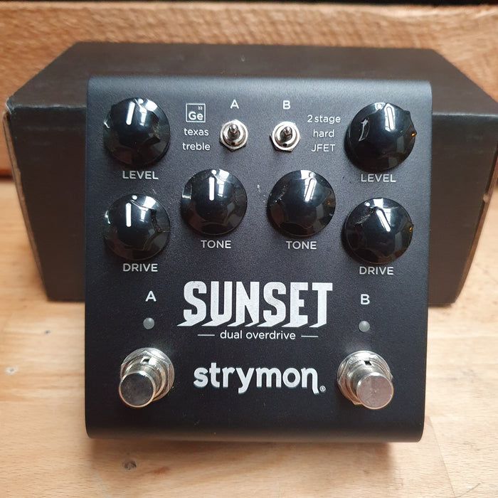 Second Hand Strymon Sunset Dual Overdrive Limited Edition Midnight