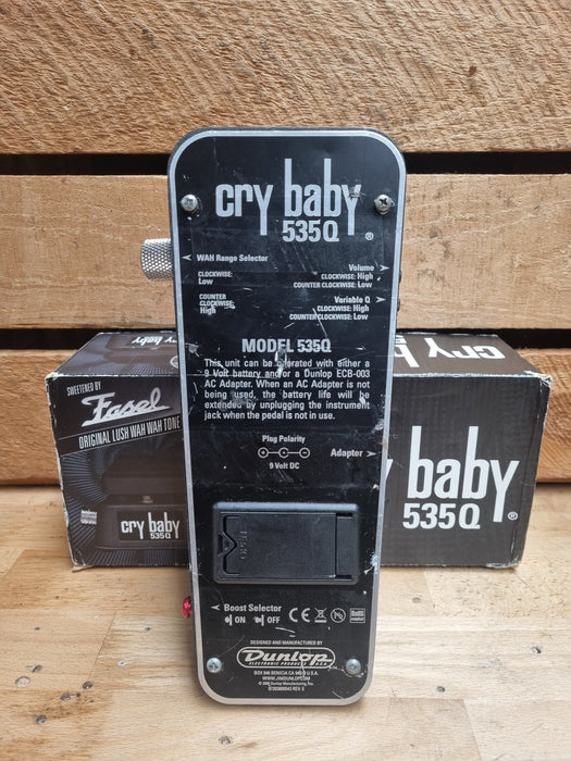 Second Hand Jim Dunlop Cry Baby 535Q Multi-Wah