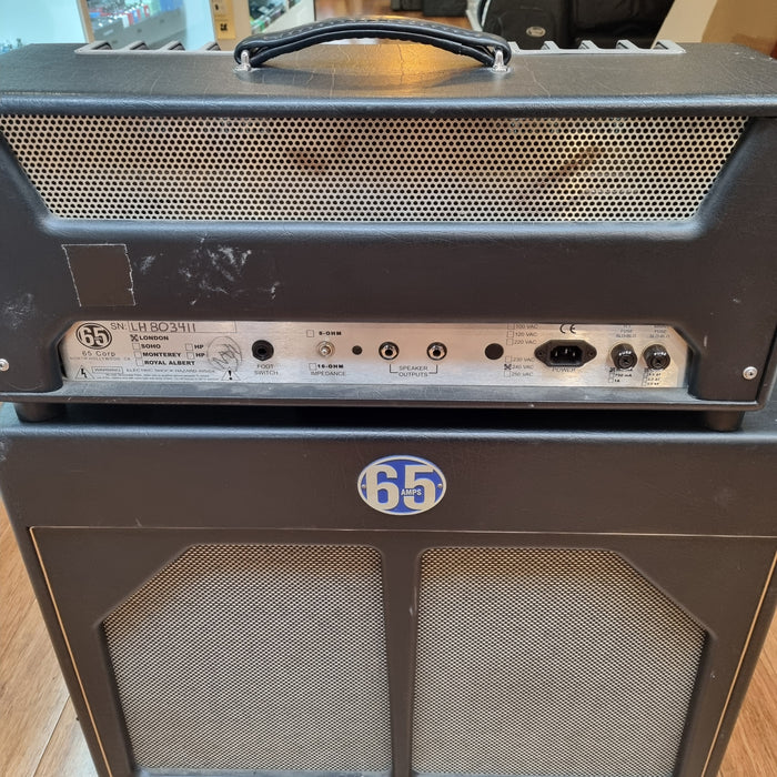 Second Hand 65 Amps - London Heand and 2 x12 Cabinet