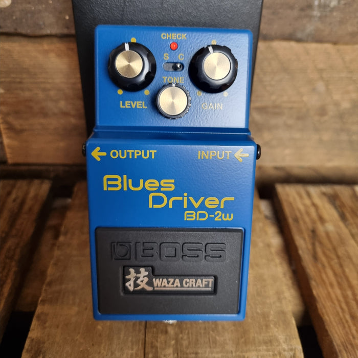 Second Hand Boss BD-2W Blues Driver Waza Craft