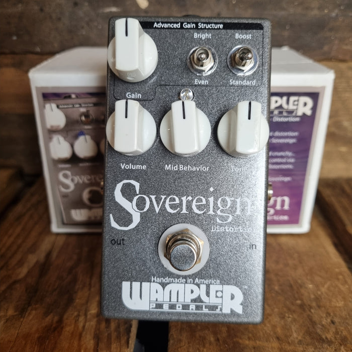 Second Hand Wampler Sovereign Distortion