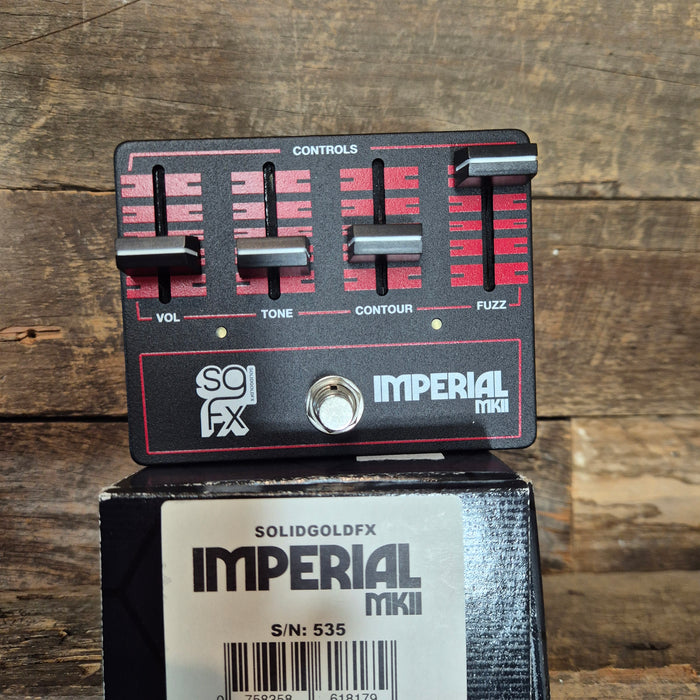 Second Hand SolidGoldFX Imperial Fuzz MKII