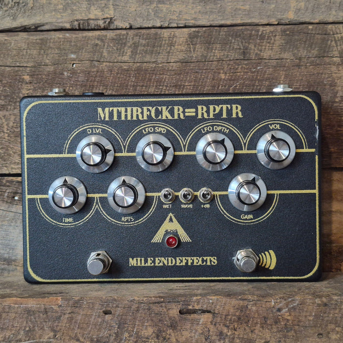 Second Hand Mile End Effects - MTHFCKR-RPTR Cassette Tape Delay/Preamp