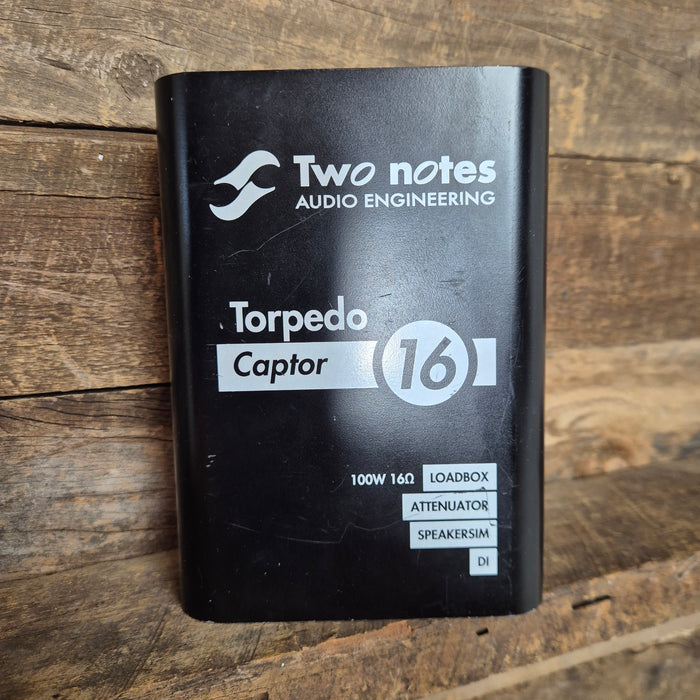 Two Notes Captor 16 Ohm Loadbox/Attenuator/Speakersim/DI