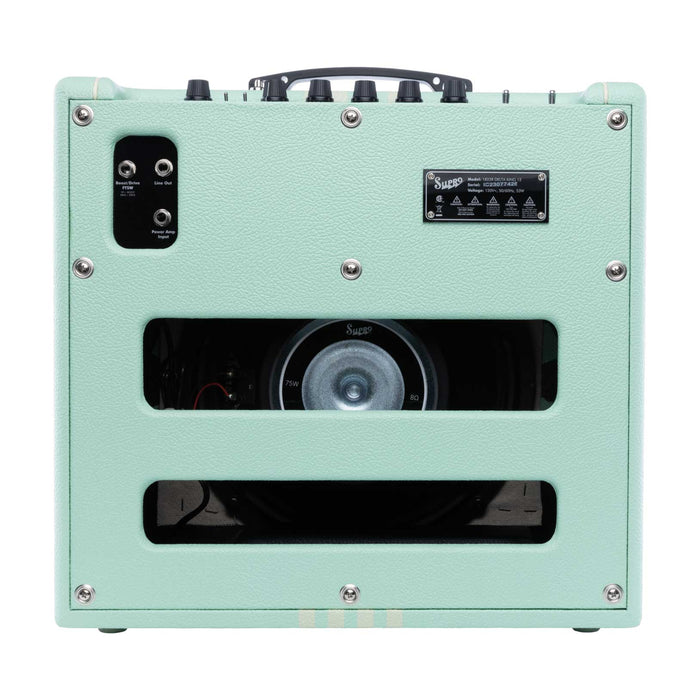 Supro Delta King 12 - Limited Edition Seafoam and Cream Combo Valve Amp