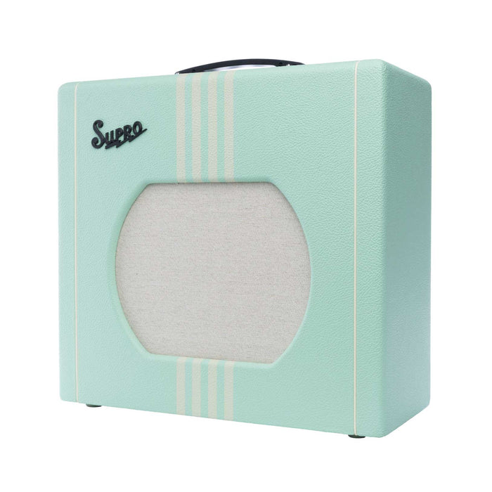 Supro Delta King 12 - Limited Edition Seafoam and Cream Combo Valve Amp