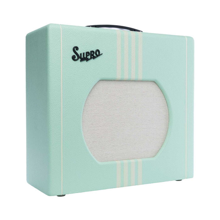 Supro Delta King 12 - Limited Edition Seafoam and Cream Combo Valve Amp