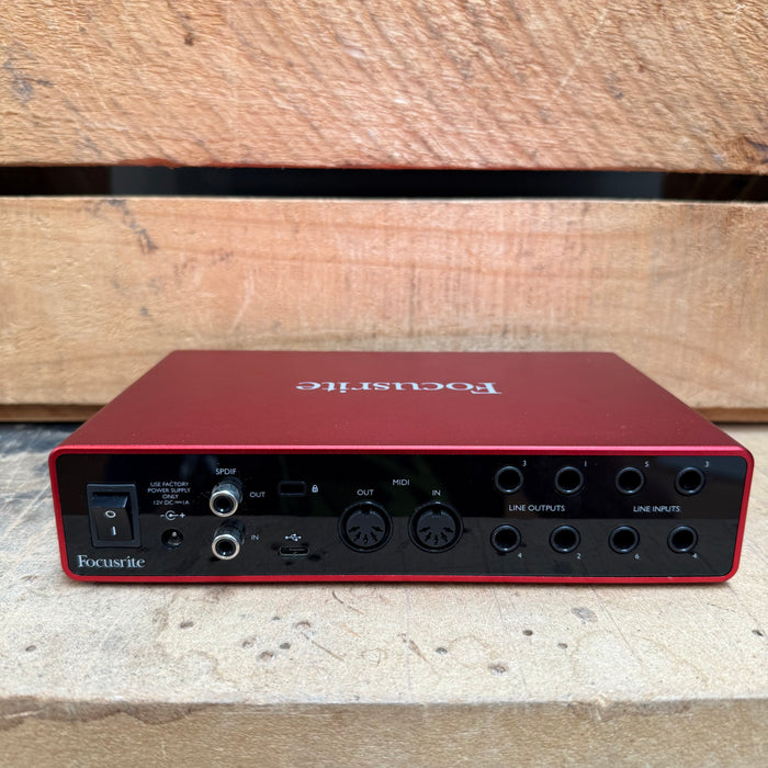 Second hand Focusrite Scarlett 8i6 3rd Gen