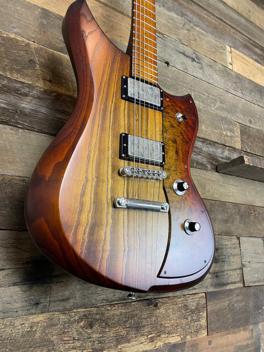 Used Dunable Yeti USA Baritone Custom Shop - Tobacco Burst Swamp Ash w/hardcase