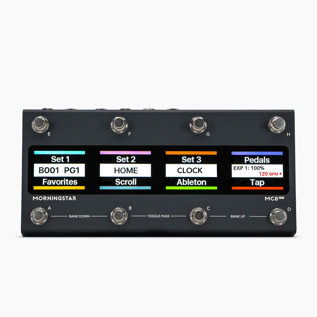 MORNINGSTAR MC8 MIDIスイッチャー Morningstar Engineering MC8 Pro Midi Controller — Pedal Empire