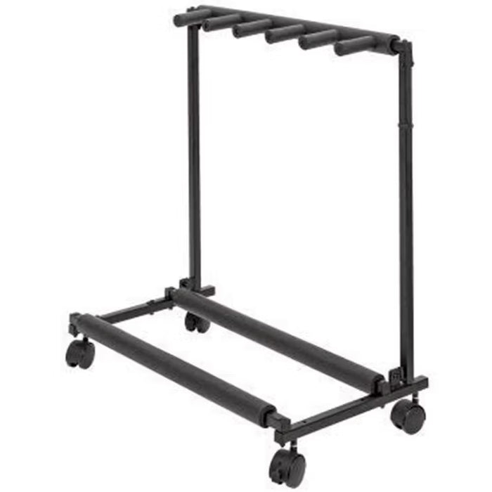 Xtreme Pro 5 Guitar Multi Stand Rack With Wheels