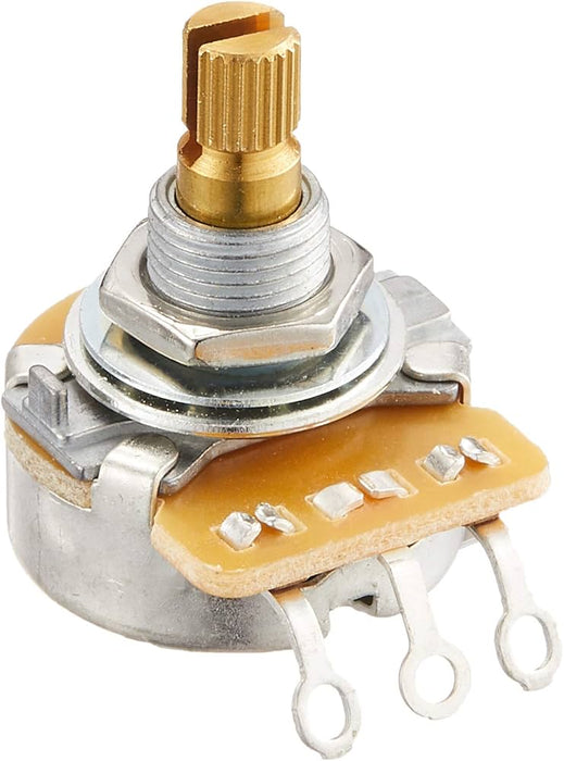 Allparts - CTS 250K Linear Tone Pot, Split, Knurled Shaft