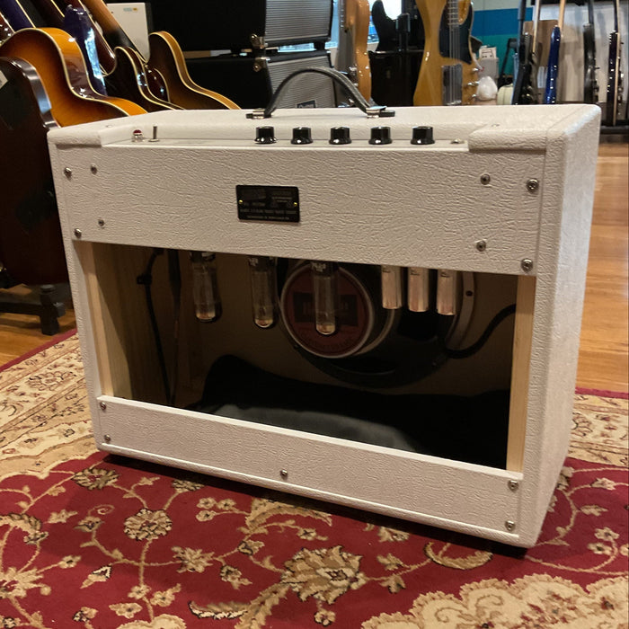 Benson Amps 30w Bellringer Combo - White Tolex/Oxblood Grill