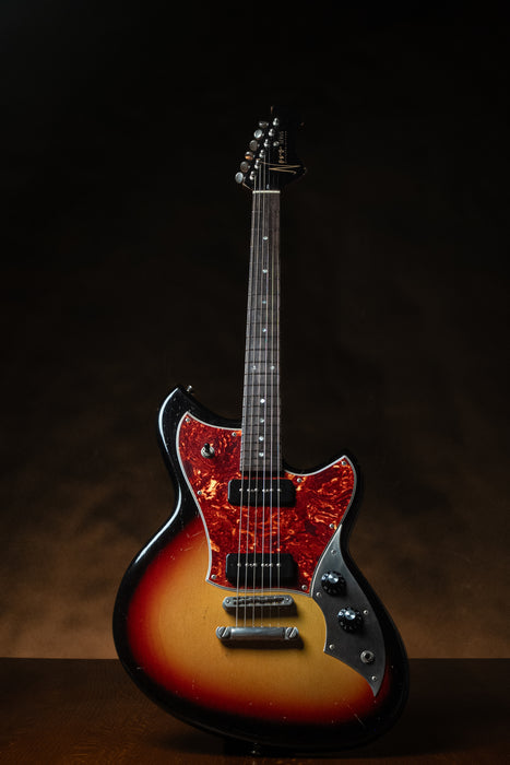 Novo Guitars Serus P2 Electric Guitar - 64 Burst - Light Distress