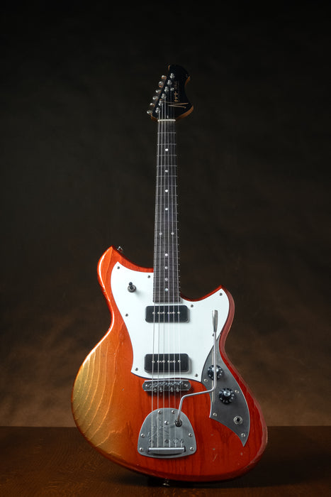 Novo Guitars Serus J Electric Guitar - Faded Sparkling Burgundy