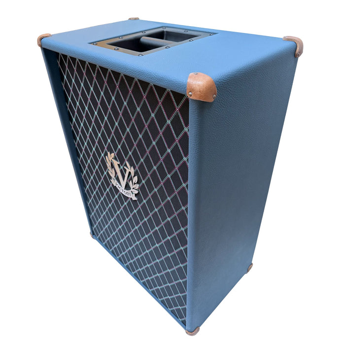 Victory Amplification MK 212 Cabinet -  Mullard Grampian, Stainless Steel Logo